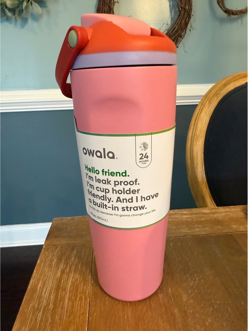 Brand New Owala FreeSip Sway 30oz – Pink – New in Box